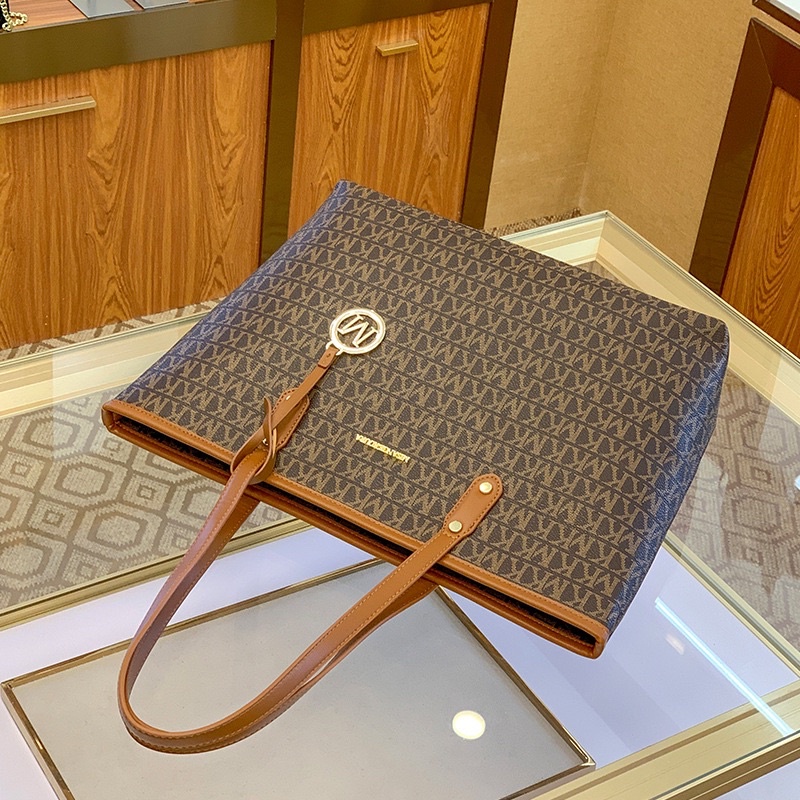 Túi xách nữ Mk to đựng vừa a4 phù hợp mang đi làm, công sở, túi tote size 33cm đi học M144 | BigBuy360 - bigbuy360.vn