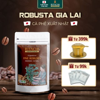 Cà phê đặc sản fine robusta ritachi thơm ngon tròn vị, lên men yếm khí 168 giờ, anaerobic natural, chín cây tự nhiên