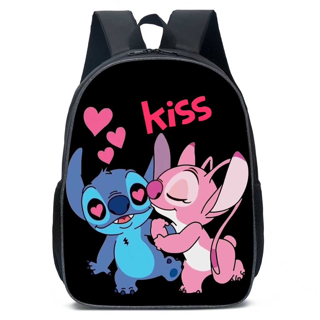 Ba Lô Đi Học Họa Tiết Hoạt Hình STITCH Mới Cho Học Sinh Tiểu Học