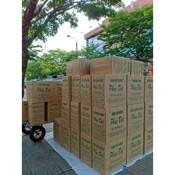 Set 5 gói bánh dừa nướng Quảng Nam loại đặc biệt giòn thơm ngon - Tại Shopsi24hcm