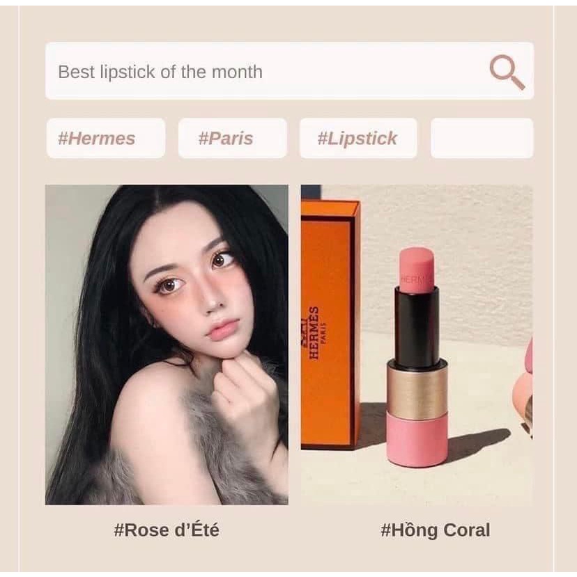 Son Dưỡng Môi HERMES 14 / 30 / 49 Cao Cấp Fullbox