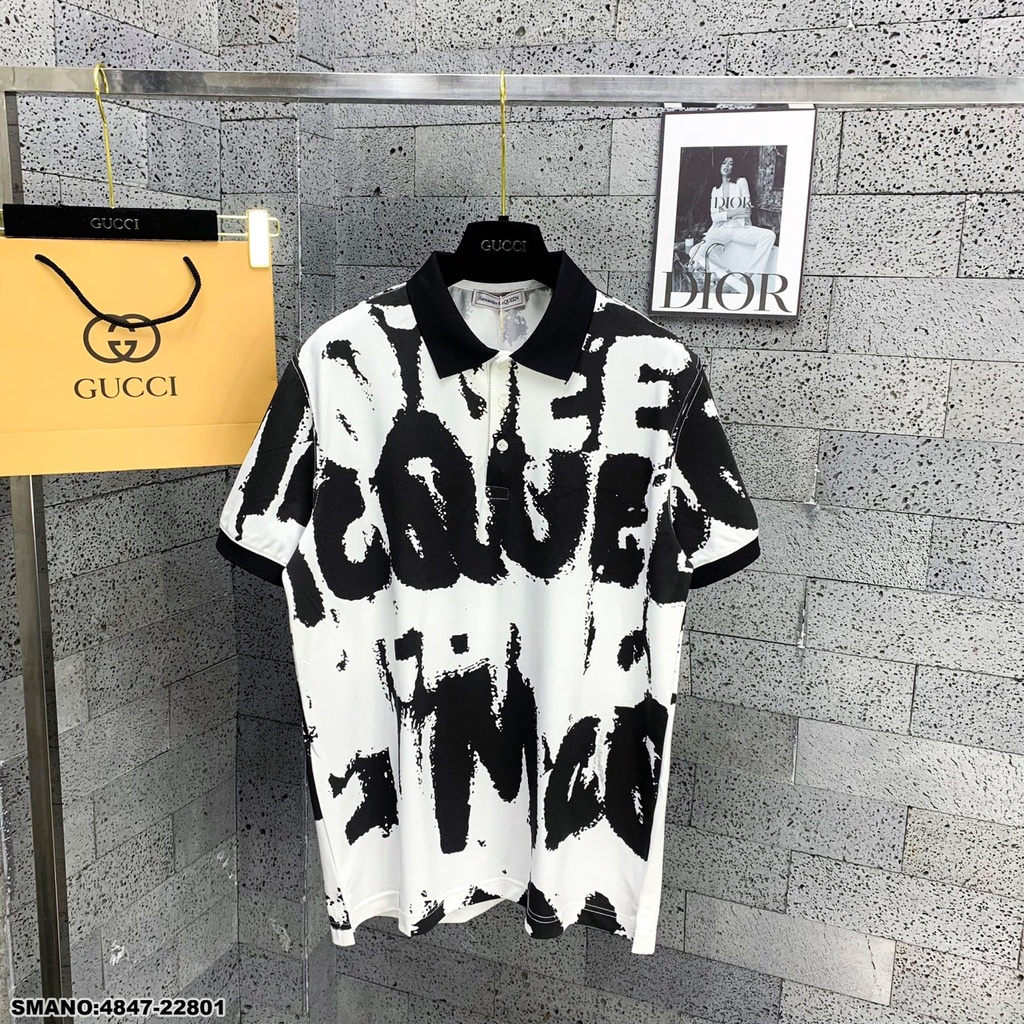 Áo Polo Nam SQUE Loang Cao Cấp Cổ Bẻ Mới Nhất