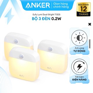 Bộ 3 đèn EUFY Lumi Dual-bright, 0.2W - T1305