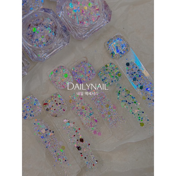Nhũ Sequin Daily mix ẩn móng