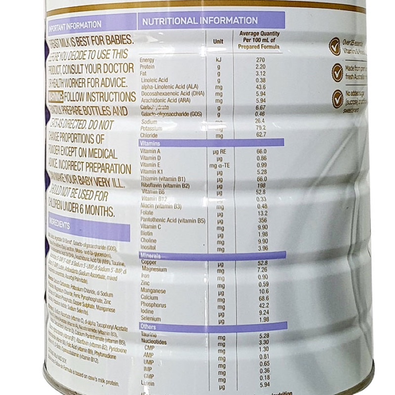 Sữa Blackmore Folloe On Formula 900g