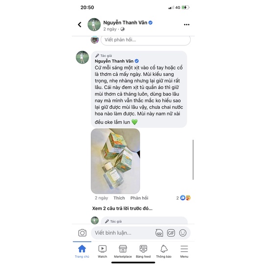 NƯỚC HOA LƯU HƯƠNG LAVANDE