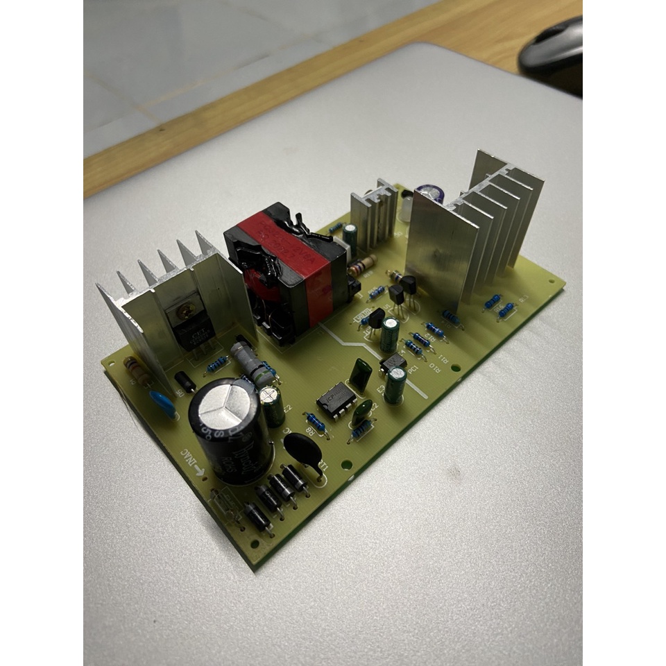 Mạch Sạc Ac quy 12V 6A Sạc Ac quy từ 0-100AH