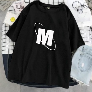 Áo Thun Nữ Màu Đen In Chữ M Local Brand DLX Áo Phông Nữ Đẹp Chất Thun 35% Cotton