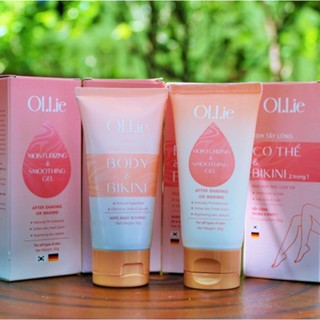 COMBO KEM TẨY LÔNG VÀ GEL DƯỠNG DA SAU TẨY OLLIE- Tẩy sạch lông, an toàn, hiệu quả