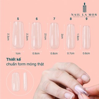 Móng úp HSM lẻ size phom chuẩn (size từ 5, 6, 7, 8, 9)