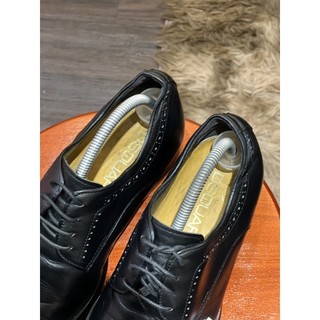 [Giày 2hand] [Size 39,5] Giày Tây Buộc Dây Basic Đen