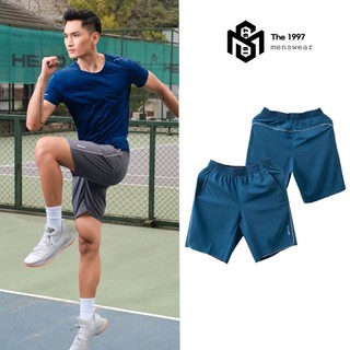 Quần Đùi Nam THE 1997 MENSWEAR Thể Thao Chất Vải Gió Chun Mềm Mại Co Giãn Vận Động Thoải Mái