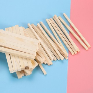 1 thanh gỗ kích thước 50cmx2cmx2cm làm mô hình, thủ công, đồ chơi, trang trí