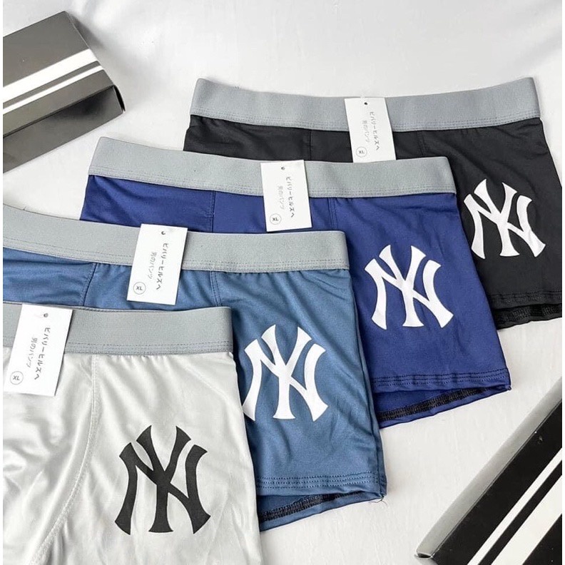 Quần Xì Nam Boxer Thun Lạnh Co Dãn, Quần Chíp Nam Boxer Cao Cấp Kháng Khuẩn NY Của shop