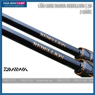 Cần lure daiwa rebellion 2020 | 2 khúc
