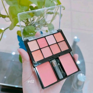 Bảng phấn mắt + má 2in1 odbo thái lan