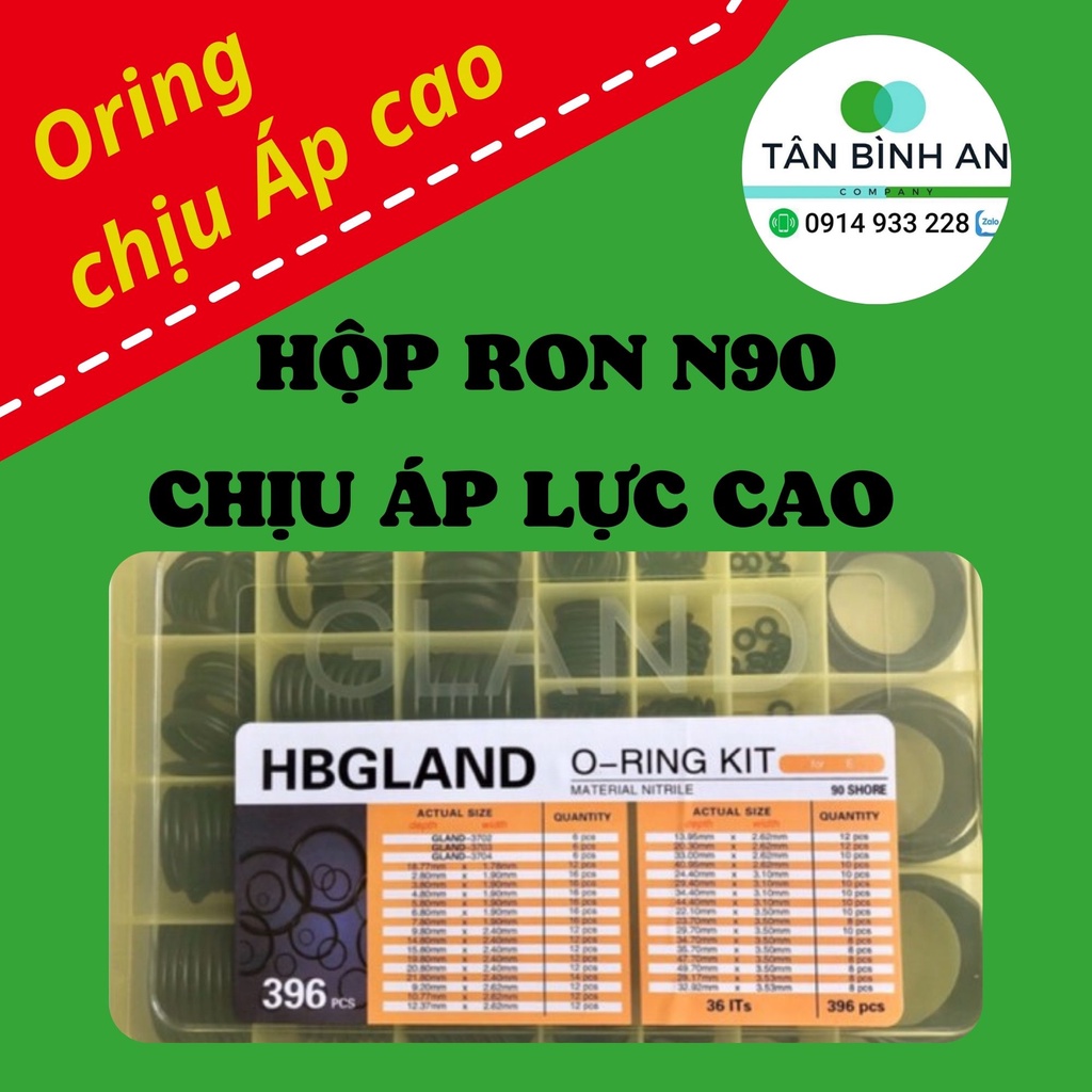 Hộp ron N90 các loại xe cơ giới - vòng đệm cao su chịu áp lực cao