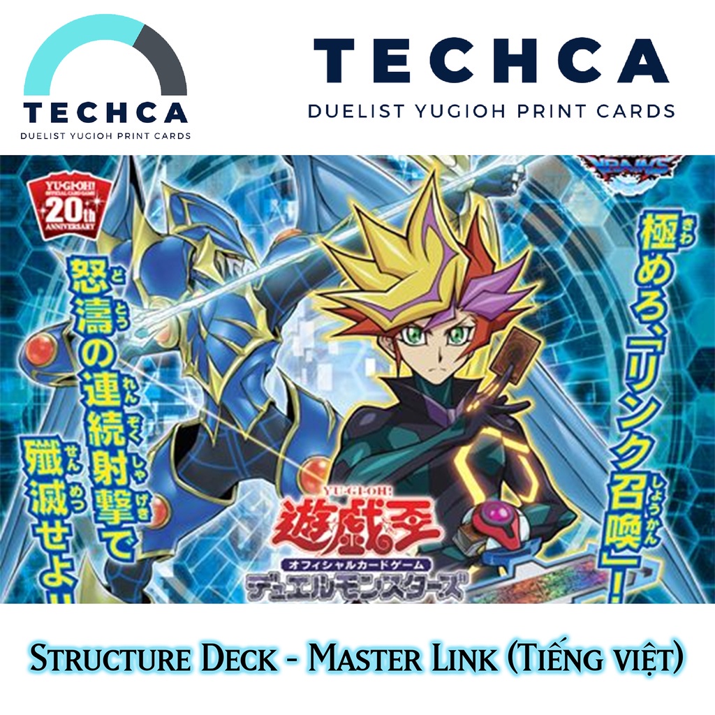 Bài In Tiếng Việt - Bộ bài Yugioh - Structure Deck - Master Link