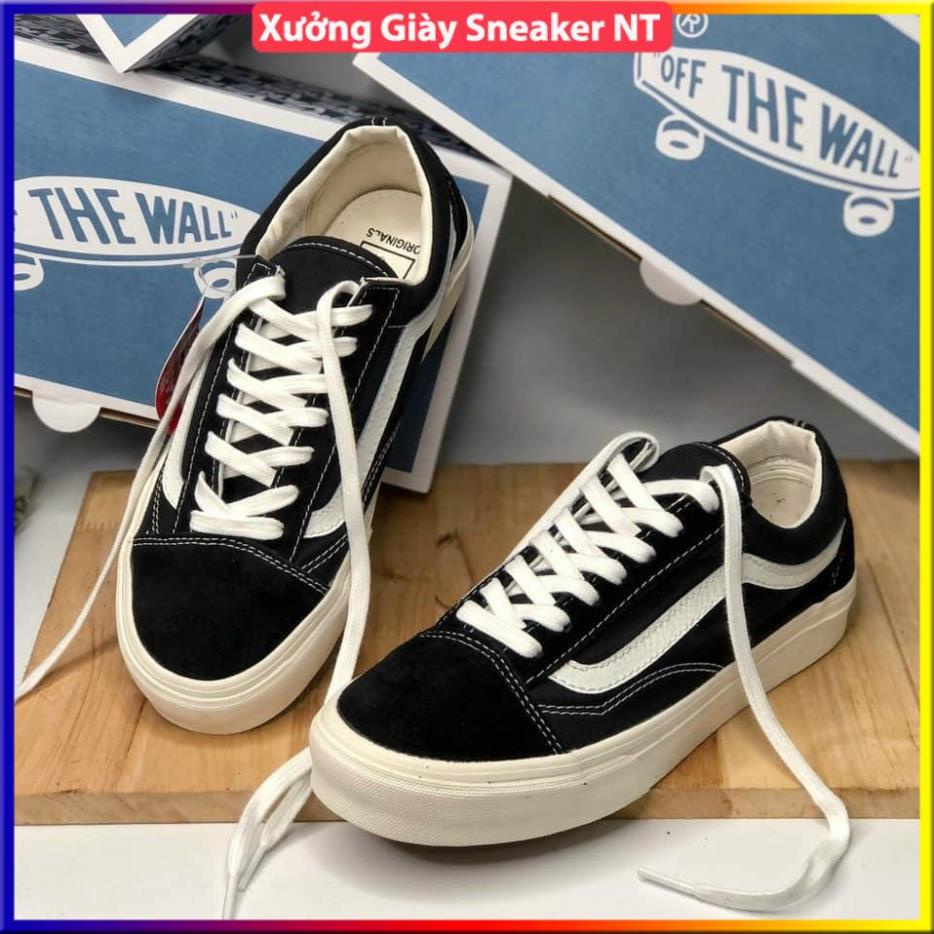 Giày 𝐕𝐀𝐍𝐒 Vault Style Old Skool đen thấp - Tổng Kho Giày 19