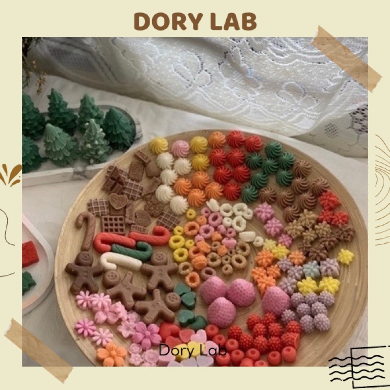 Topping Trang Trí Nến Nhiều Mẫu - Dory Lab