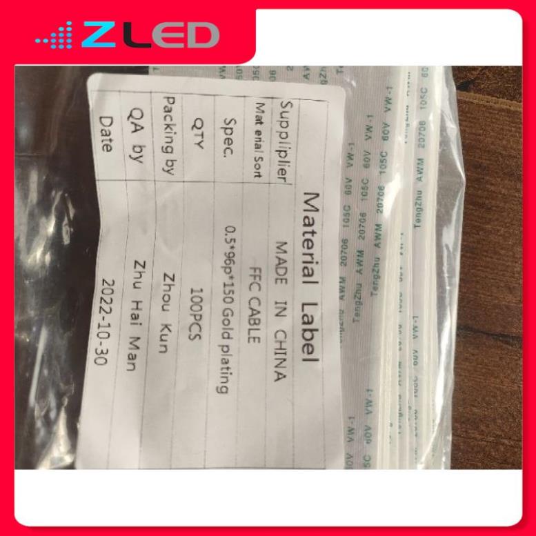 Cáp AUO,LG,SONY 96 chân(p) dài 15 cm (0.5*96p*150) | BigBuy360 - bigbuy360.vn