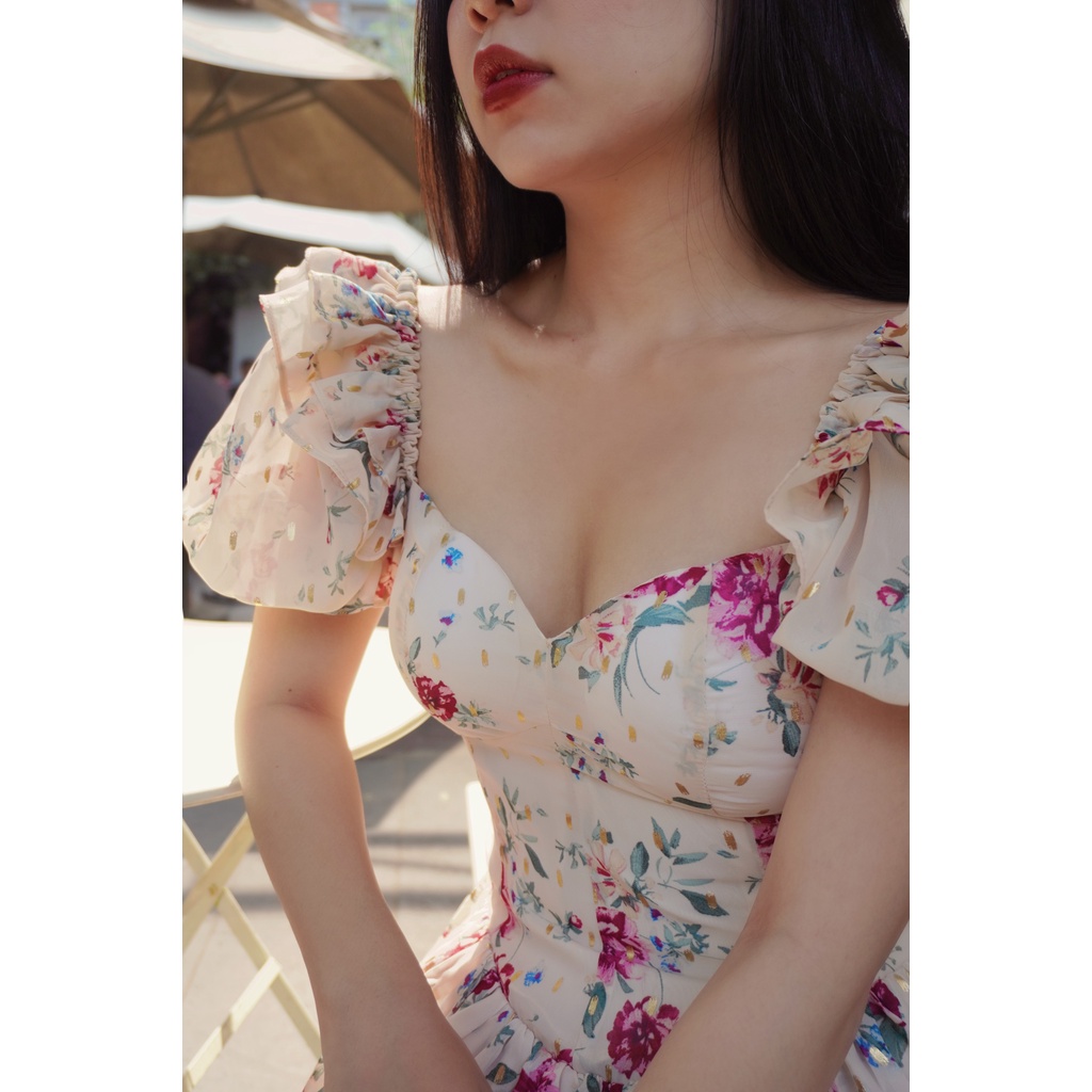 Jumpsuit có mút tay phồng dáng xoè - Miracle Milva Jumpsuit | BigBuy360 - bigbuy360.vn