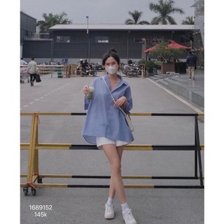 [XẢ KHO] Sơ Mi Kẻ Chất Thô Đũi 1689152