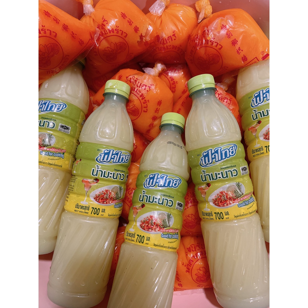 NƯỚC CỐT CHANH FATHAI ADOMA THÁI LAN CHAI 700ML