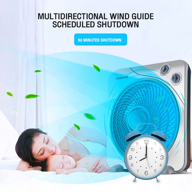 Quạt mini để bàn JIASHI thiết kế đơn giản tiện lợi dễ sử dụng