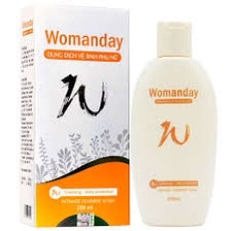 Dung dịch vệ sinh phụ nữ Womanday 200ml