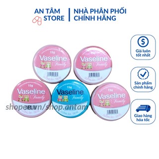 Kem nẻ cho bé Vaseline Family  Làm mềm da, chống khô da. Hỗ trợ trị nứt nẻ, giúp hàn gắn những vết cắt nhỏ
