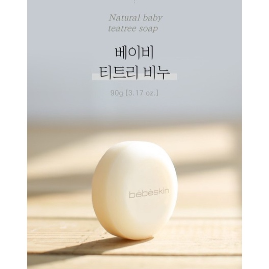 Xà Bông Tắm Hữu Cơ Bebeskin Organic Hàn Quốc 90g