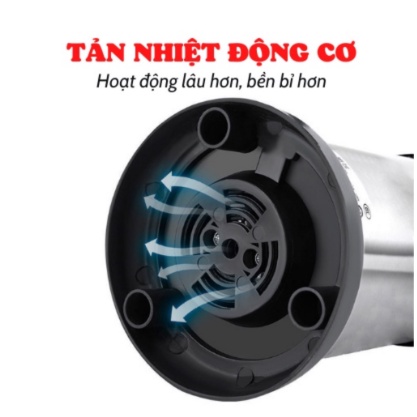 Máy Xay Hạt Khô Ngũ Cốc KOEN Công Suất 300W Lưỡi Dao 6 Cánh Thân Máy Được Làm Bằng Thép Không Gỉ