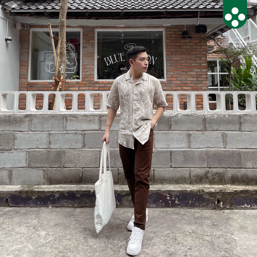 Quần Kaki Nam Kiểu Jeans - vải kaki, form slim fit - Happy Button