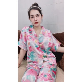 Pijama nữ lụa thiết kế cánh dơi