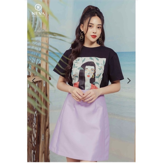 NEVA newtag chân váy tím mới nguyên tag M/L