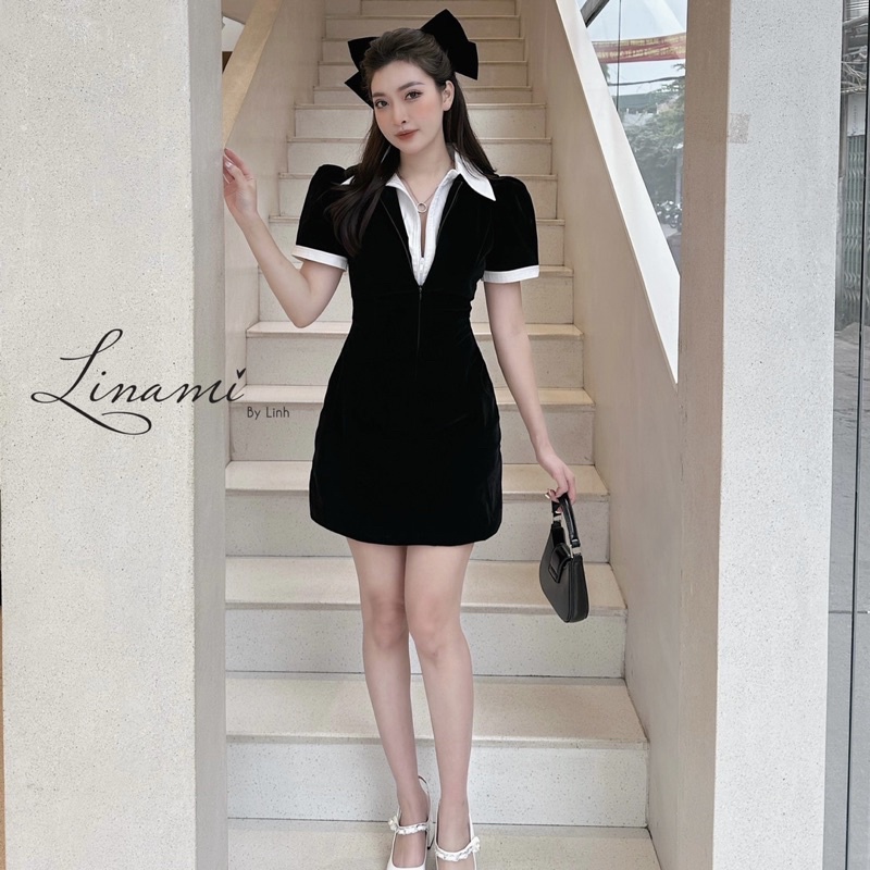 Váy nhung cổ sơ mi trắng - 𝐕𝐘.𝐂𝐋𝐎𝐓𝐇𝐄𝐒 𝐂𝐇𝐔𝐘𝐄̂𝐍 𝐇𝐀̀𝐍𝐆 𝐐𝐔𝐀̉𝐍𝐆 𝐂𝐇𝐀̂𝐔 𝐂𝐇𝐈́𝐍𝐇 𝐇𝐈𝐄̣̂𝐔