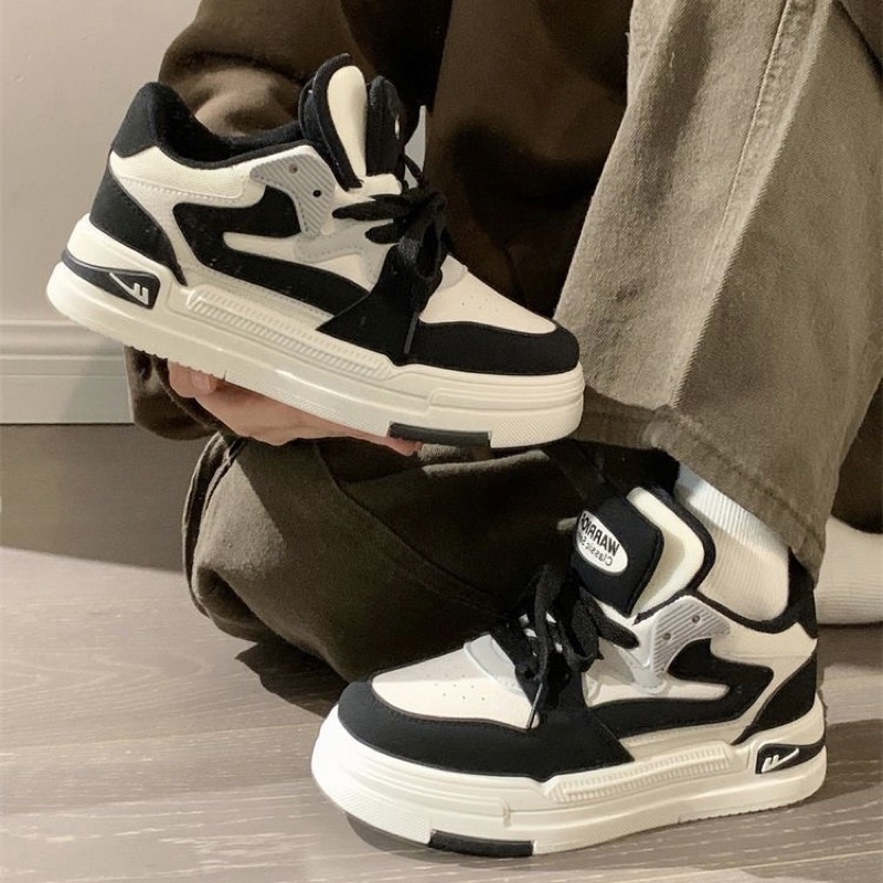 Giày sneaker cổ cao , giày thể thao nam nữ hàng chuẩn hình phối màu