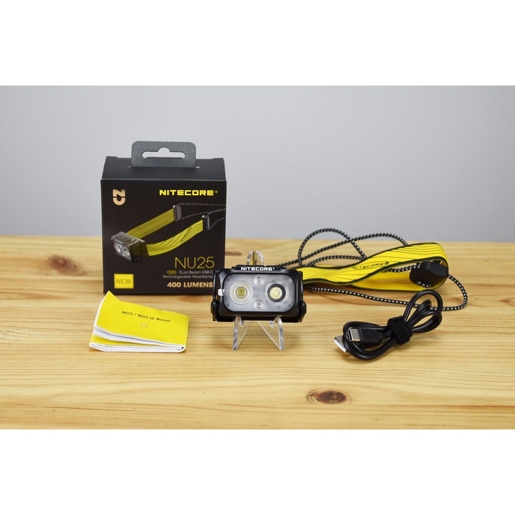 ĐÈN ĐỘI ĐẦU CHẠY TRAIL NITECORE NU25