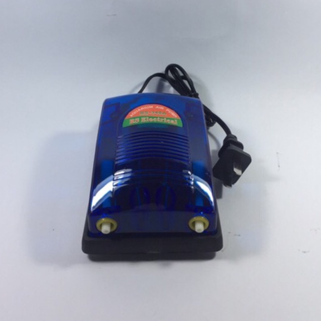 Máy sục oxy bể cá,sục oxy bể cá,sủi oxy 2 vòi,máy sủi oxy siêu êm.