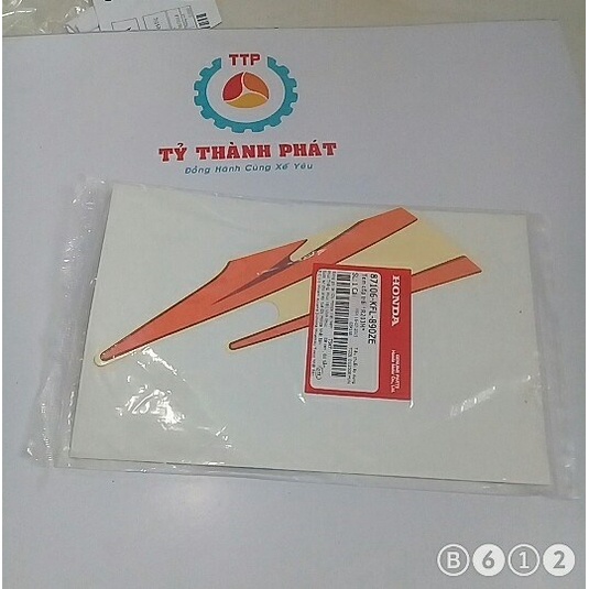 Tem Future 110 Đỏ Đô đời đầu zin honda