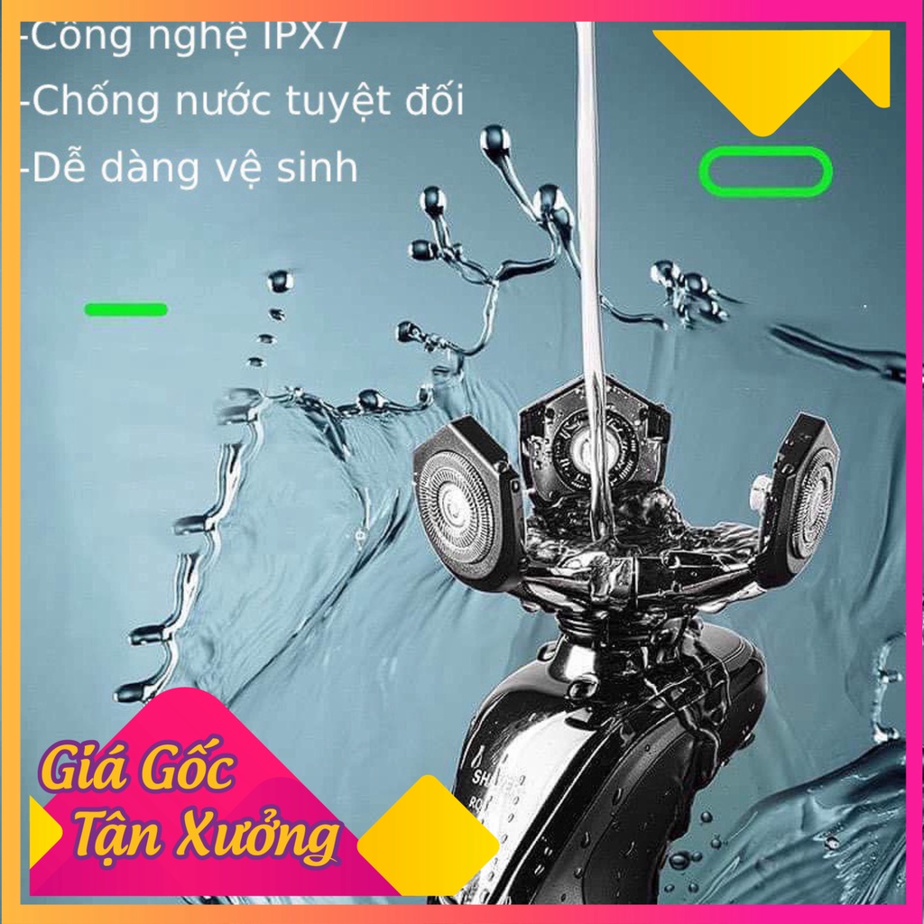 Máy cạo râu đa năng 4in1 cao cấp chống nước chuẩn IPX7 Yoroshiko