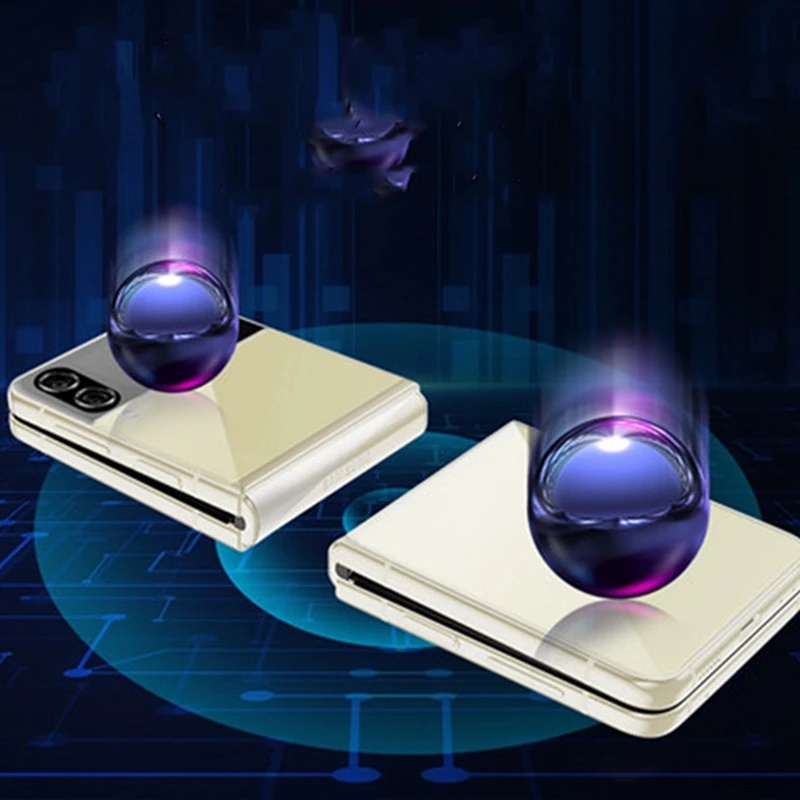 Bộ dán cường lực dẻo full màn hình, mặt sau cho Galaxy Z Flip3 5G, Z Flip 4 5G cao cấp không bị bung nếp gập màn hình