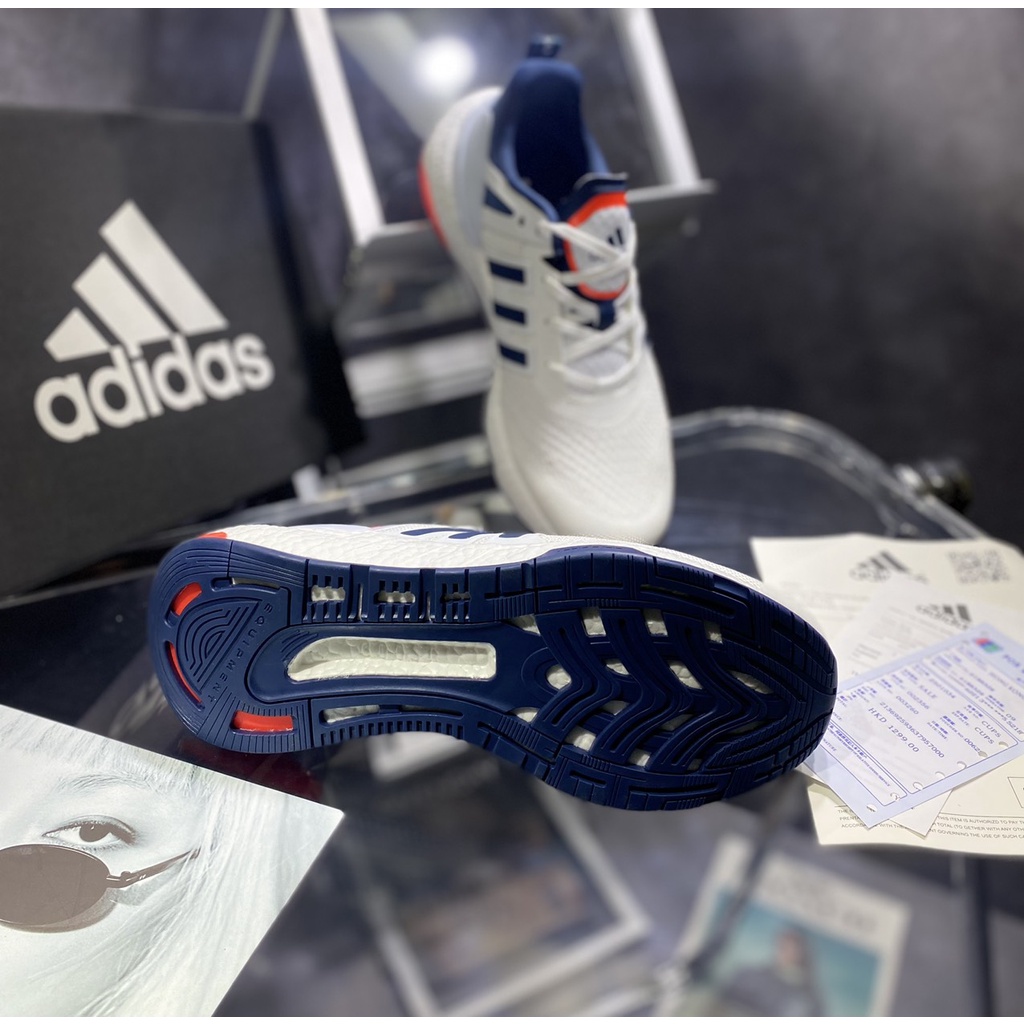 GIÀY THỂ THAO Adidas EQT Plus TRẮNG CAM SỌC XANH hot 2021