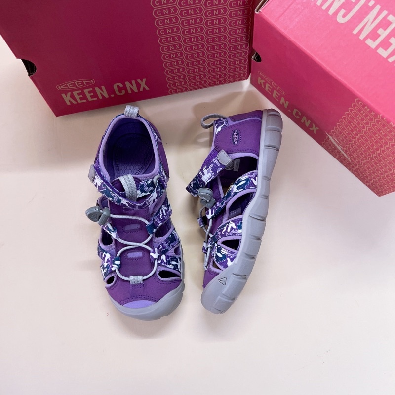 Sandal rọ , giày keen tim cho bé gái