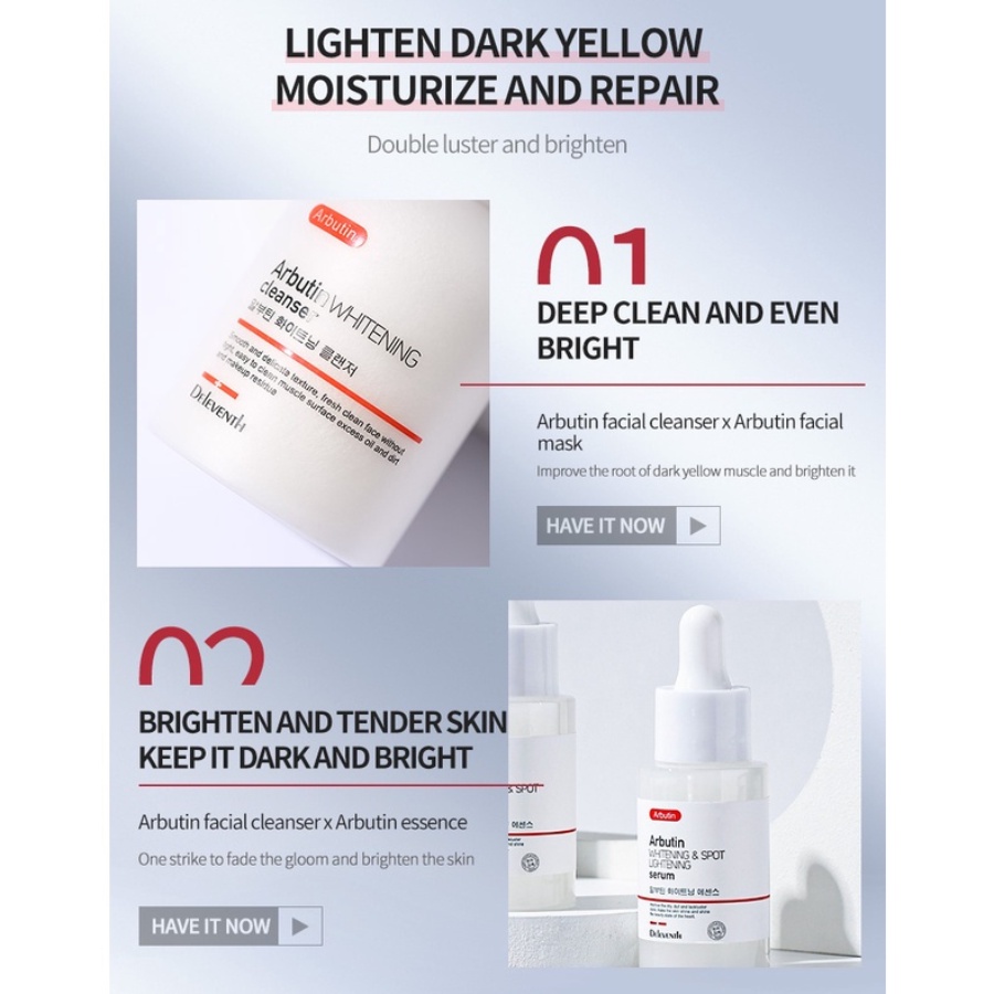 Serum Arbutin, Serum trắng da mờ thâm hiệu quả, làm sáng làm đều màu da, 37ml