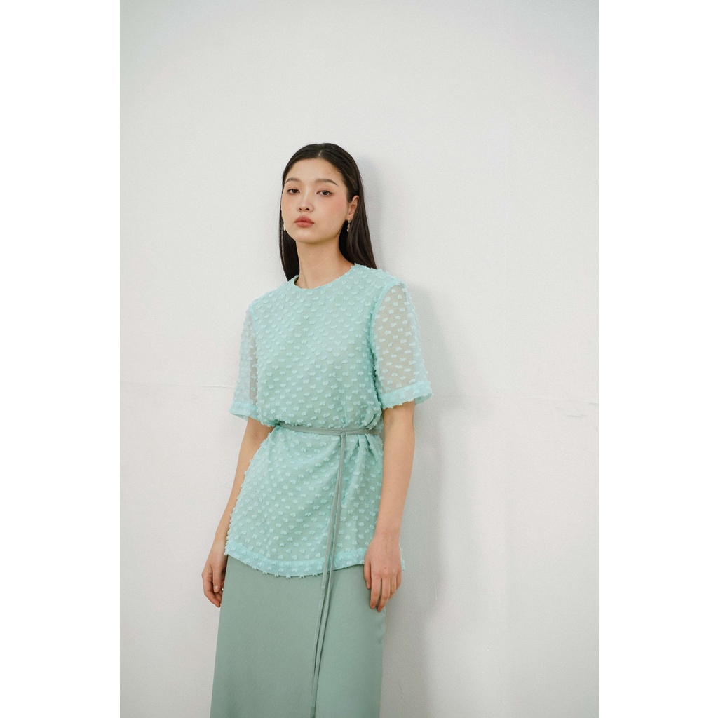 ÁO CỘC TAY, ÁO TƠ - CATHERINE BLOUSE