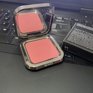 [Hàng Pháp] Phấn má Kiko Unlimited Blush 01 màu hồng san hô