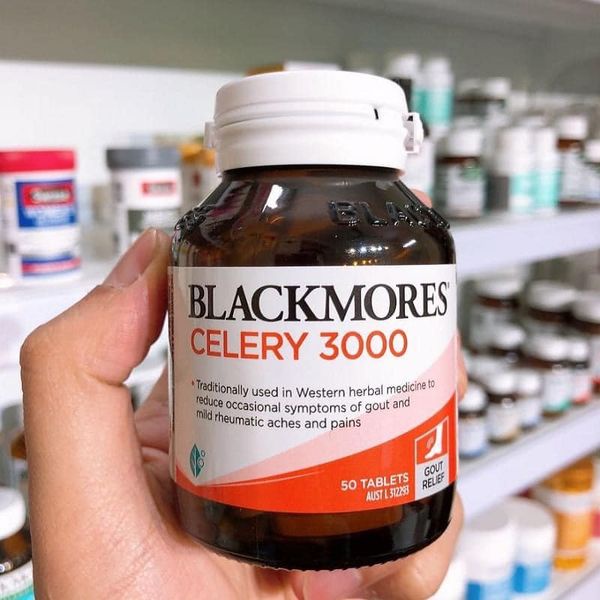 Viên Uống Gout Blackmores Celery 3000mg Chính Hãng Của Úc 50v