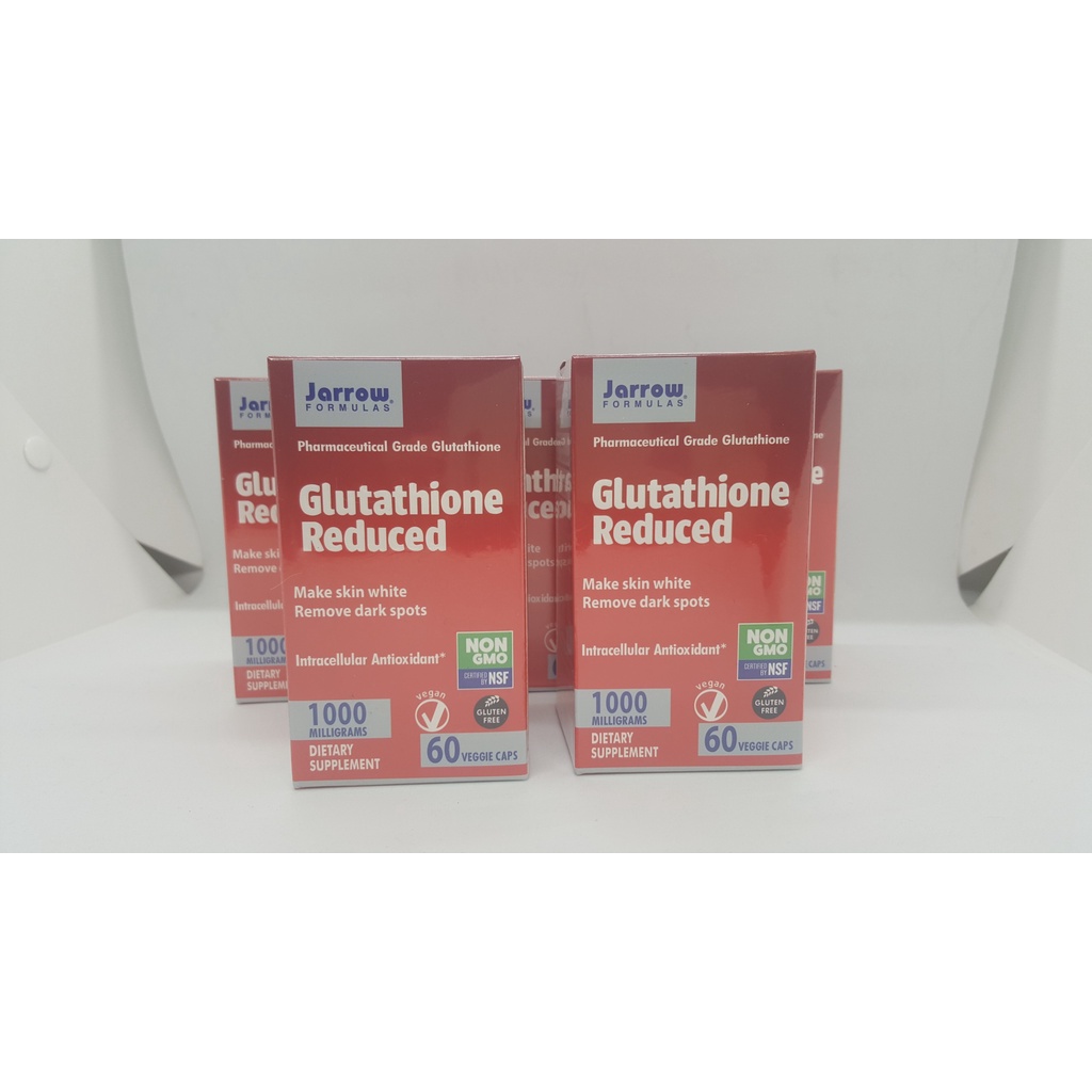 COMBO Viên Trắng Da Glutathione Reduced  1000mg 60V